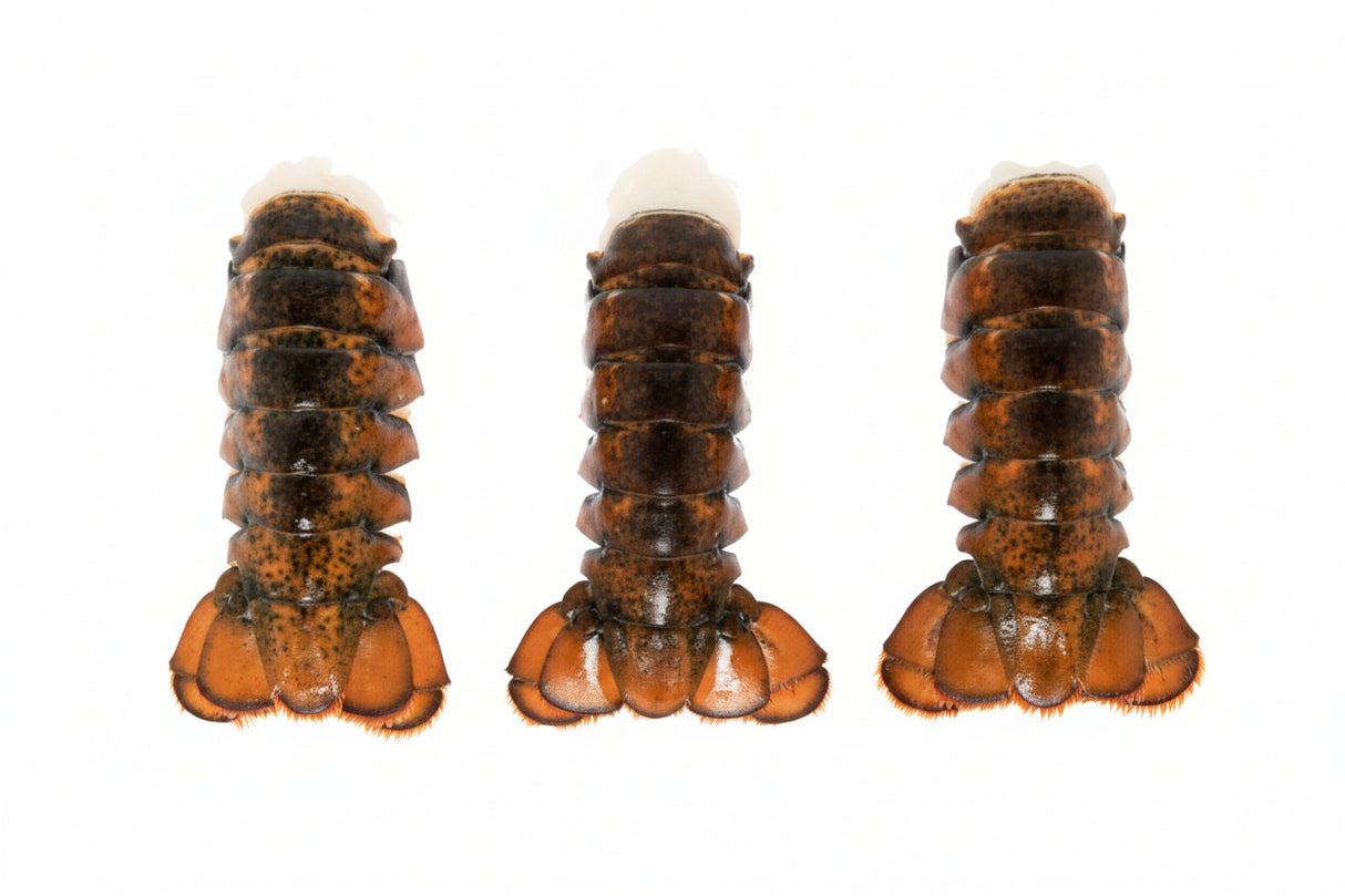 LOBSTER CARIBBEAN TAIL, SHELL ON, FLASH FROZEN