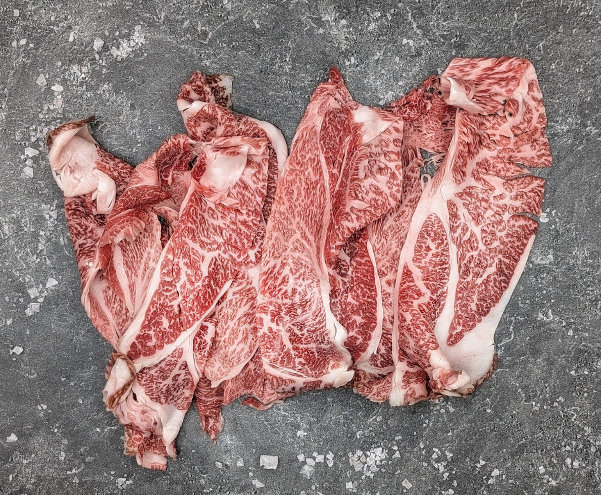 A5 JAPANESE WAGYU, SHABU SHABU, 8OZ