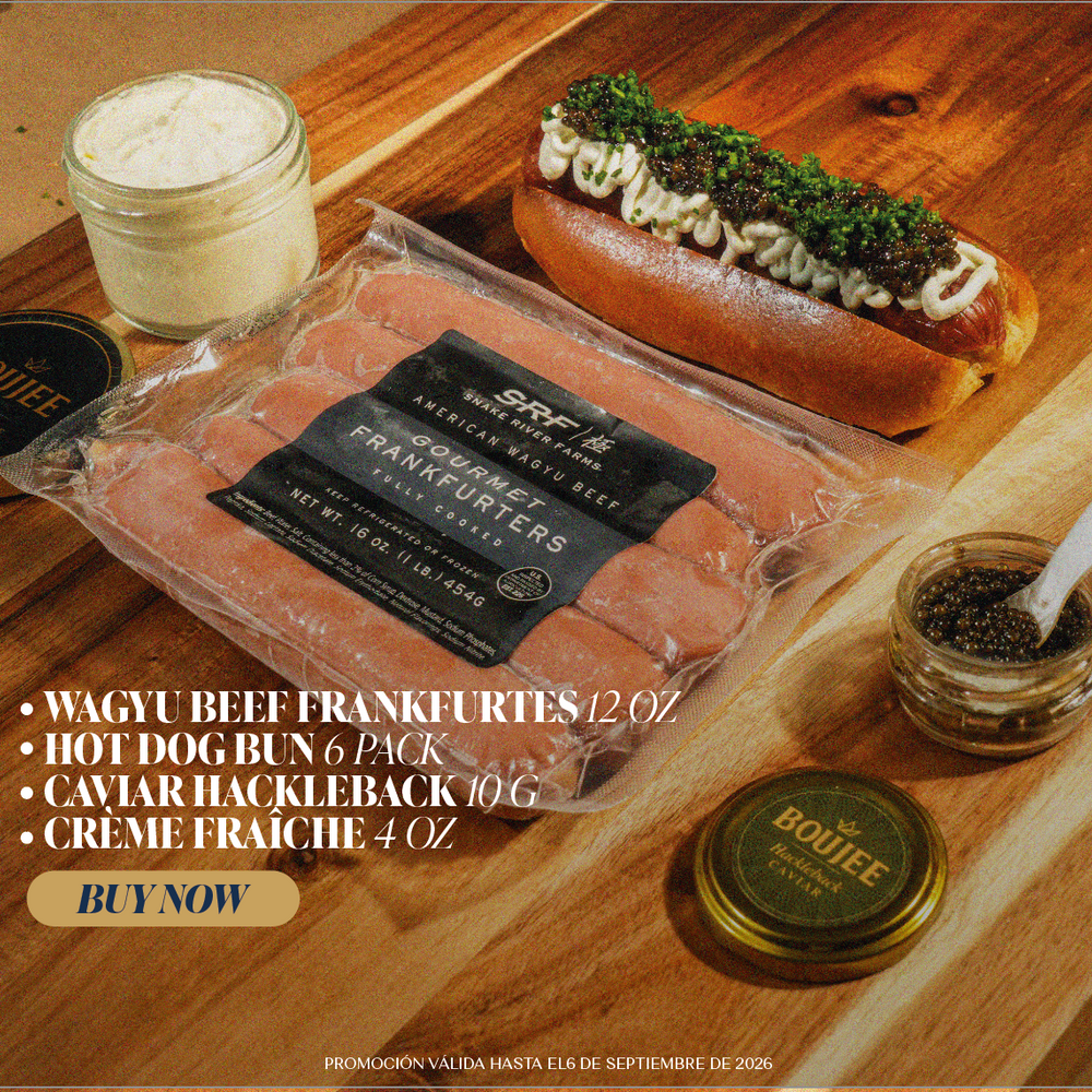 WAGYU & CAVIAR HOT DOG BOX