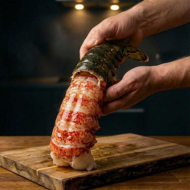 MAINE LOBSTER TAIL, SHELL-OFF
